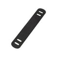thumbnail image 1 of Esquirla Leather Shoulder Strap Pad Fixing Replacement for Satchels Backpacks Handbag black S, 1 of 8