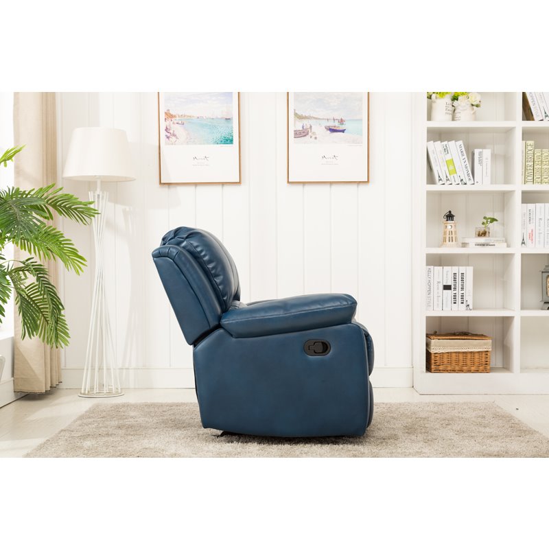 comfort pointe clifton leather gel recliner