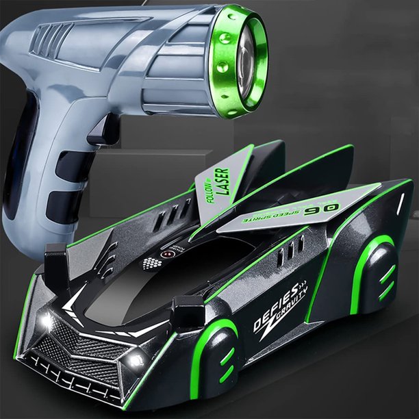 Sarzi Rc Car Infrared Induction Anti Gravity Follow by Led Laser Rc Wall Climbing Remote Control