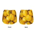 thumbnail image 3 of Pofeuu Ripe Yellow Lemon Print Women's Athletic Shorts Running Workout Shorts Tummy Control Quick Dry Gym Shorts with Pockets Double layer sports shorts-X-Large, 3 of 7