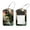 multicolored 2, variant on 2 Pcs Animal Sloth Rainforest Luggage Tag for Suitcases, Leather Baggage Tags Identifiers for Travel, Stainless Steel Loop Name ID Label for Women Bag Backpack