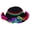 G, variant on Handmade Crochet Bucket Hat for Woman Teen Outdoor Fisherman Hat Ruffled Brim Winter Windproof Carnivals Hat