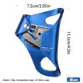 thumbnail image 4 of Soidarity Pecho Ascender Heavy Duty Profesional Reutilizable Deporte al aire libre Montañismo Cueva Exploración Ascenders Equipment Escalada Azul Soidarity OD022233-02, 4 of 6