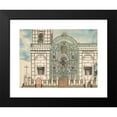 thumbnail image 2 of Francisco Fierro 14x12 Black Modern Framed Museum Art Print Titled - Facade of a Church,&nbsp;Lima (ca.&nbsp;1850), 2 of 5