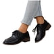 thumbnail image 4 of Xucatan Women's British Style Leather Loafers, Fashion Lace-Up Low Top Shoes with Mid Heel, Comfortable Casual & Dressy Oxfords for Women Gift, 4 of 7
