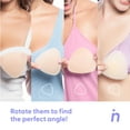 thumbnail image 6 of Nipskin Angle My Way Triangular Adhesive Nipple Covers, Silicone Pasties, Vanilla, Reusable, 1 Pair, 6 of 11
