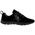 thumbnail image 4 of Customuart Running Shoes for Women Dragonfly Sneakers Black Size 8, 4 of 5