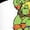 WHITE, variant on Teenage Mutant Ninja Turtles - Team Turtles Girls' Short Sleeve Boxy Graphic T-Shirt