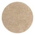 thumbnail image 2 of Unique Loom Everyday Shag Collection Area Rug - Solid (6' Round Taupe), 2 of 5