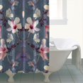 thumbnail image 5 of Waterproof Pioneer Shower Curtain 72x84 Inch Polyester Unique Cute Floral Shower Curtain for Bathroom Hotel Home Decor with 12 Plastic Hooks, 5 of 5