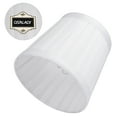 thumbnail image 6 of WHAMVOX OSALADI European Style Foldable Cloth Lampshade for Decorative Chandelier 1 Set Lamp Accessory White, 6 of 6