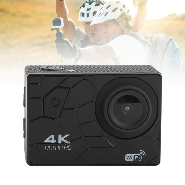Cámara de Acción 4K, Cámaina de Acción Sincronización de datos rápidos para ala aire libre