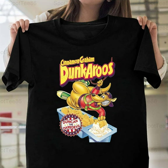 Dunkaroos 90s Funny Retro Vintage Nostalgic Snack Food Graphic V11242 Unisex T-Shirt, Up to Size 5XL