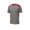 thumbnail image 4 of Sport-Tek PosiCharge Tri-Blend Wicking Draft Tee. ST410, 4 of 5