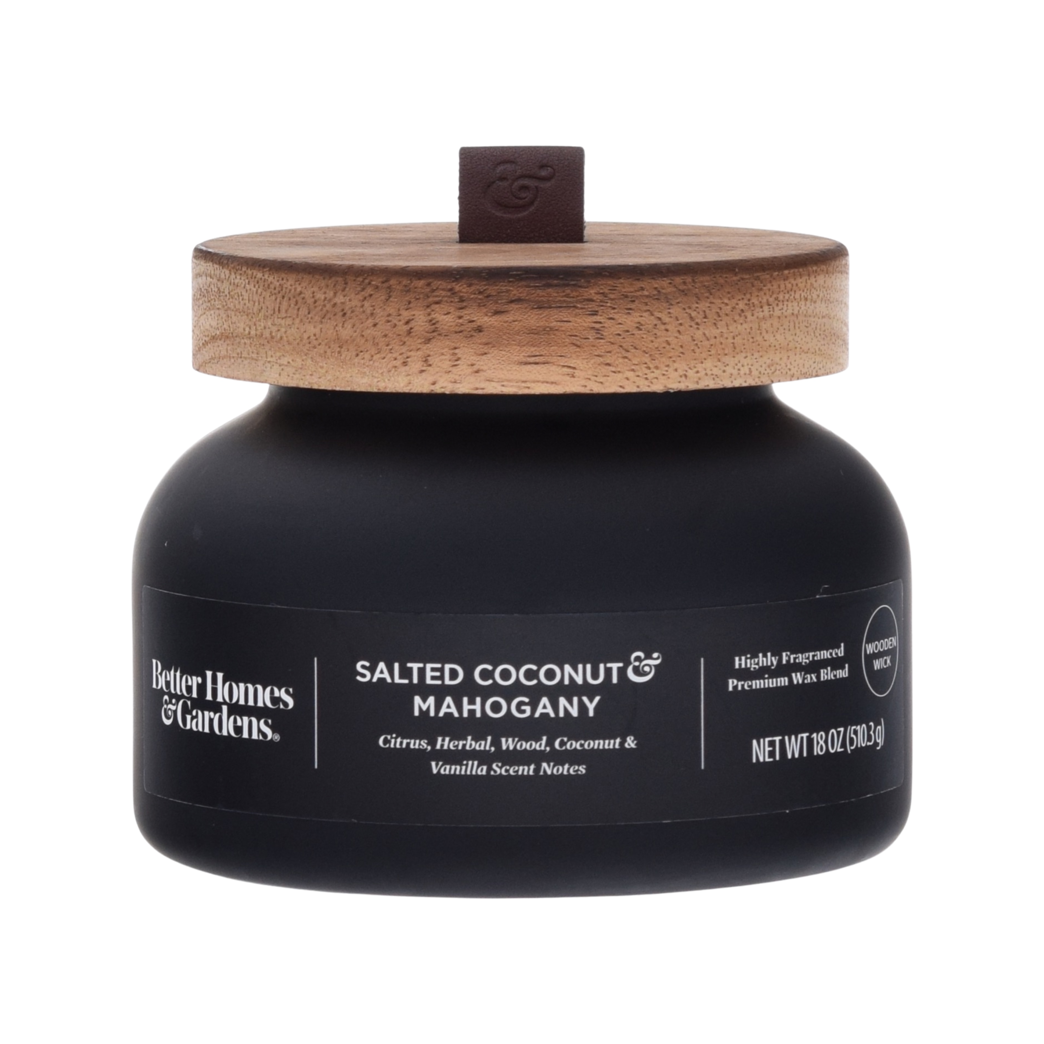 Better Homes & Gardens Salted Coconut & Mahogany Candle photo 2