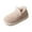 Khaki, variant on Slippers for Women,Ladies Fashion Winter Insulation Closed Toe Flat Bottom Soft Slippers,Womens Slippers,Coffee,8.5
