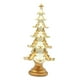 thumbnail image 2 of Figura de árbol de Navidad, decoración festiva, estatua rústica, resina maciza, coleccionable Blanco, 2 of 9