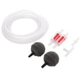 thumbnail image 1 of Accesorios para bomba de aire de acuario, válvula de retención con ventosa, juego de mangueras de tres vías con piedra de aire, 1 of 8