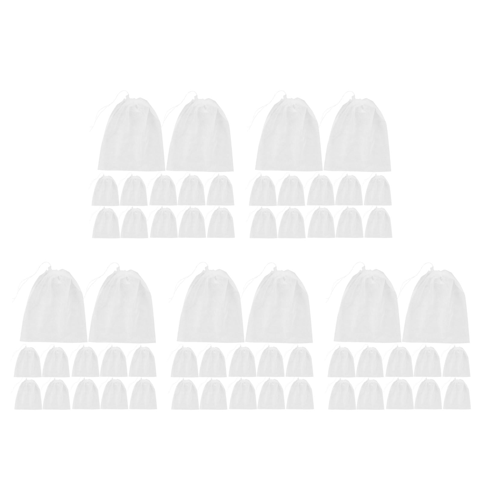 Hemoton 250 pcs Travel Shoe Bags Portable Shoe Storage Pouches with Rope, Shoe Covers for Packing and Organizing Shoes for Men and Women