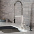 thumbnail image 2 of Commercial Brass Spring Pull Down Single Handle Kitchen Faucet, 2 of 6