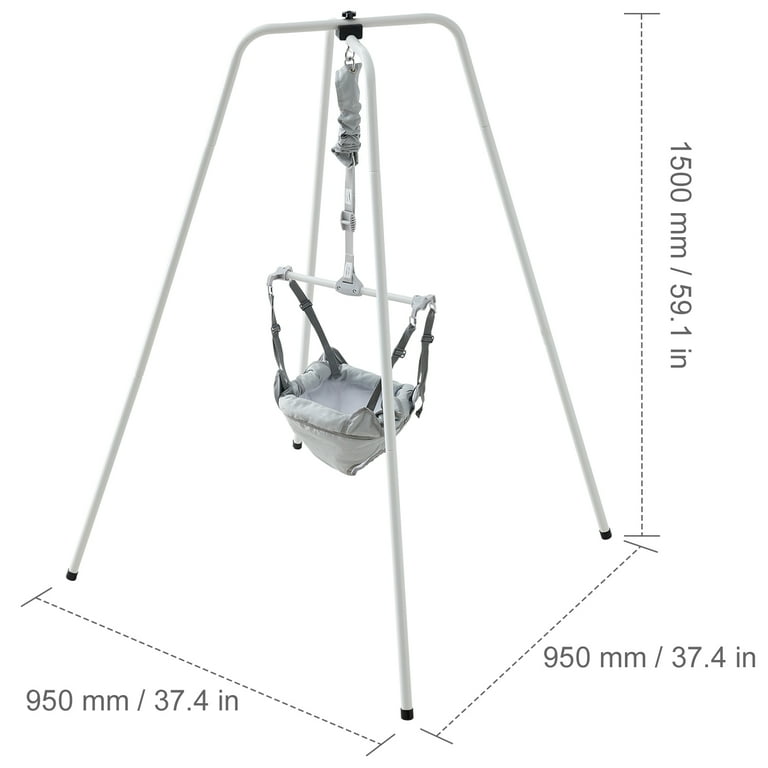 BENTISM in Baby Jumper, Adjustable Height, 35LBS Load, Quick