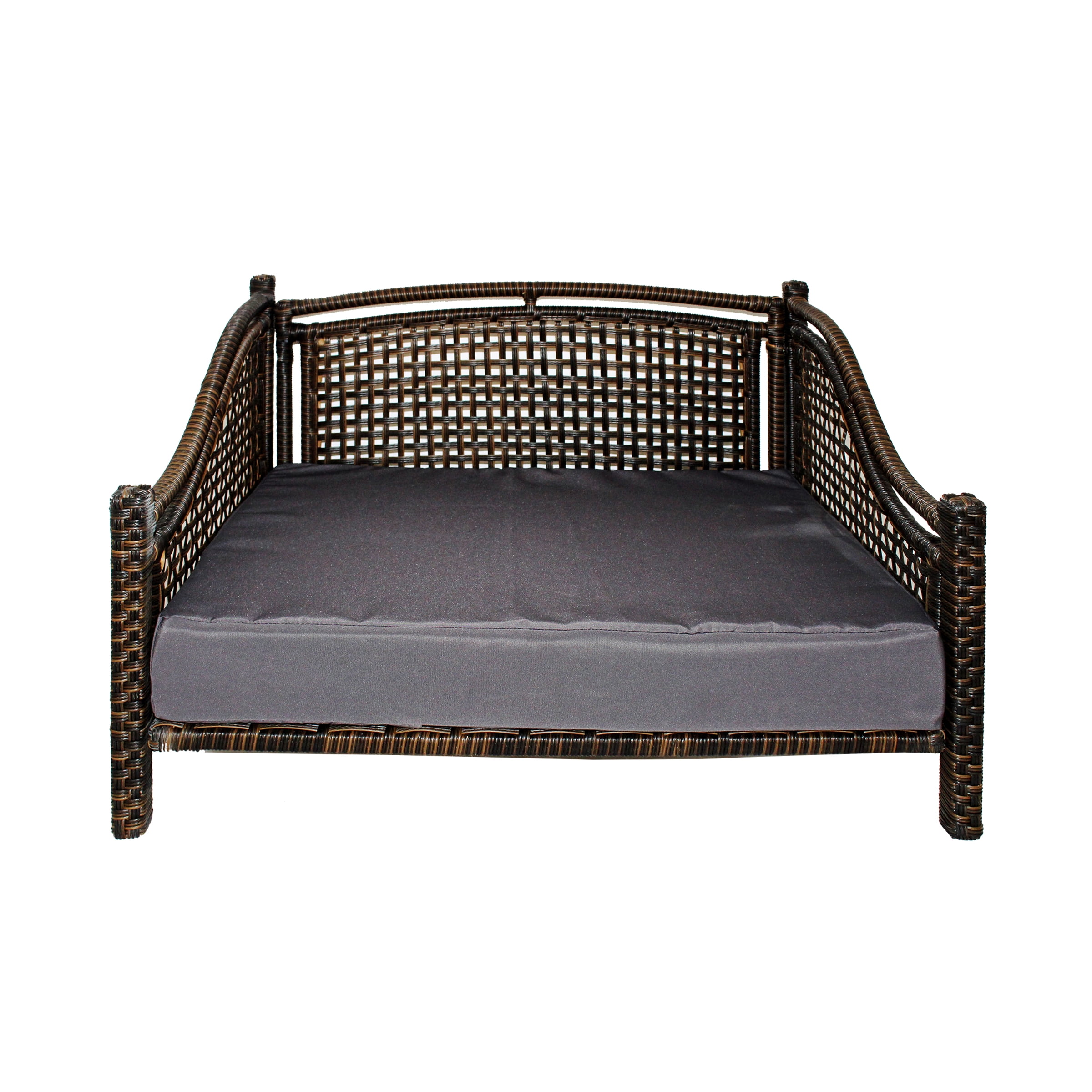 Iconic Pet Maharaja Rattan Pet Bed Indoor/Outdoor