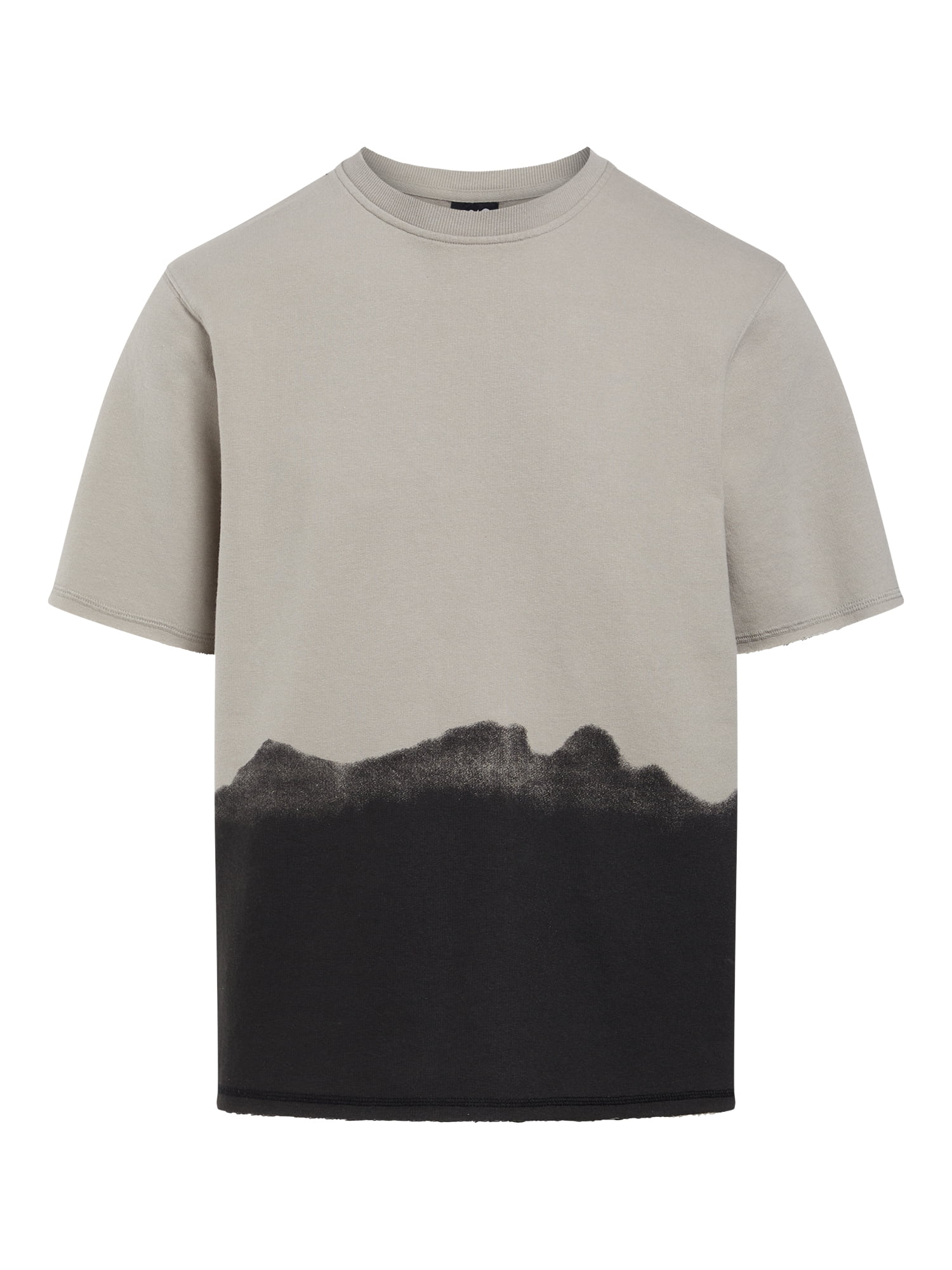 EPIC Studio Men's & Big Men's Dip Dye Short Sleeve French Terry Sweatshirt, Sizes S-3XL