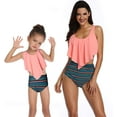thumbnail image 2 of Girls Swimsuit Two Pieces Bikini Set Ruffle Falbala Swimwear Bathing Suits, 2 of 7