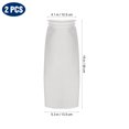 thumbnail image 2 of 2pcs Aquarium Filter Socks Fish Tank Filtering Bags 4 Inch Ring Diameter Fish Tank Filter Socks (100um), 2 of 8