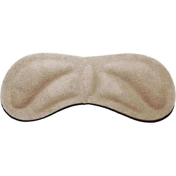 Premium Leather Heel Grips Liner Cushions Inserts for Shoes Too Big, Heel Pads for Heel Pain,Filler Protect Improved Women Men Shoe Fit and Comfort, Khaki,3 Pairs (0.35 inch Thicker)