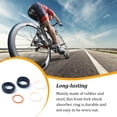 thumbnail image 3 of ZLight RISK 5 Pieces/Set Bike Front Fork Oil Seal Replacement Rubber Steel Damper Sponge Ring Kit Maintenance Spare Parts 32mm 1Set, 3 of 6
