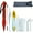 RED, variant on 12-Piece Paracord FID Tool Kit,Stainless Steel Marlinspike & Lacing Needles for Ropes,Leather,Bracelet Making Blue