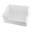 thumbnail image 1 of Caja de arena para conejos Zulema Inodoro con bandeja de arena Blanco, 1 of 8