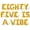 Gold, variant on Letter Balloons - EIGHTY FIVE IS A VIBE 16" Inch Alphabet Letters Foil Mylar Balloon 85th Birthday Party Banner (Pink)