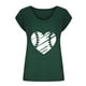 thumbnail image 4 of Camisetas sin mangas con cuello en V de verano para mujer, camisetas de manga corta con estampado de amor Retro OAVQHLG3B Store  lin121212, 4 of 5