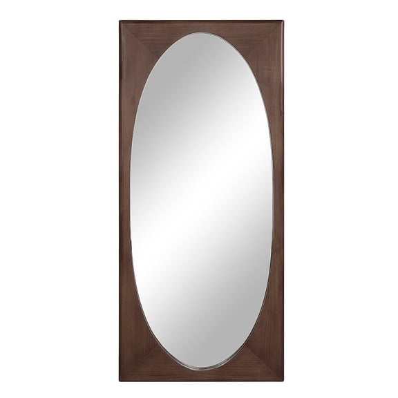 Renwil Sitia 68" H x 30" W Wall Mirror, Brown