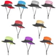 thumbnail image 3 of Outdoor UV Sun Hat for Kids Safari Fishing Hat UV Protection, 3 of 3