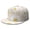 White-89, variant on Wildflower Snapback Hat – Boho Daisy Flat Brim Cap, Hippie Style Adjustable for Festivals