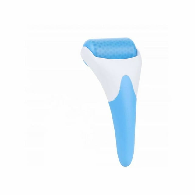1 Rouleau de Glace pour Visage pour Gonflement Masseur pour Femmes - avec Rouleau Supplémentaire, Bleu