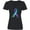 AB-Black, variant on Inktastic Suicide Prevention Ribbon with Blue and Purple Hearts Women's V-Neck T-Shirt