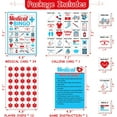 thumbnail image 5 of Nurse Graduation Party Games, Nurse Graduation Bingo Game with 12 Player Chips, 24 Medical Bingo Cards for Graduation Party Games 2023, Nursing Grad Party Activities Supplies, 5 of 7