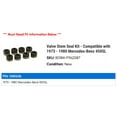 thumbnail image 2 of Valve Stem Seal Kit - Compatible with 1973 - 1980 Mercedes-Benz 450SL 1974 1975 1976 1977 1978 1979, 2 of 2