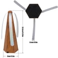thumbnail image 2 of PIAOPIAONIU Ventilador de Mosca para Mesas, Ventilador de Mesa portátil de Grano de Madera, para Exteriores, 3 Piezas, 2 of 5