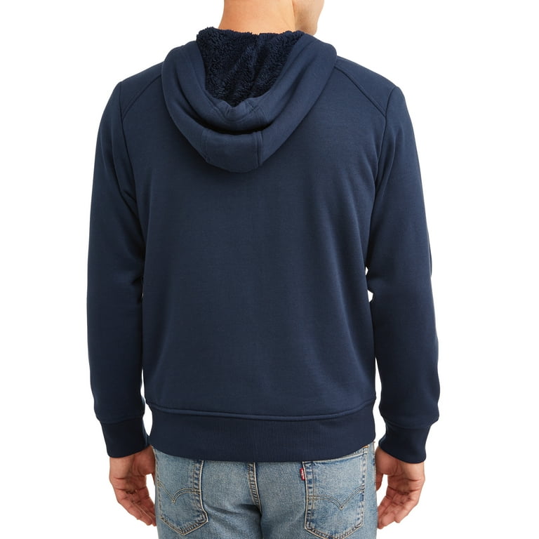 George Men s Sherpa Hoodie up to Size 5XL Walmart