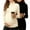 Black, variant on 2PC Maternity Turtleneck Long Sleeve Shirts Fleece Lined Basic Layering Slim Fit Pregnancy Thermal Underwear Tops Beige M