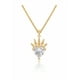 thumbnail image 1 of Collar  Zircón Corazón Mujer Dije Cadena Oro 18k, 1 of 4