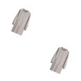 thumbnail image 1 of Methold Delantal de aseo para mascotas, salón de belleza, baño de mascotas, impermeable, mangas largas, gris Gris 2Conjunto, 1 of 1