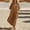 Dark Brown, variant on Boho Striped Trim V-Neck Batwing Sleeve Maxi Dress for Women – Caftan Cover Up with Pockets For Beach & Vacation Orange,XL