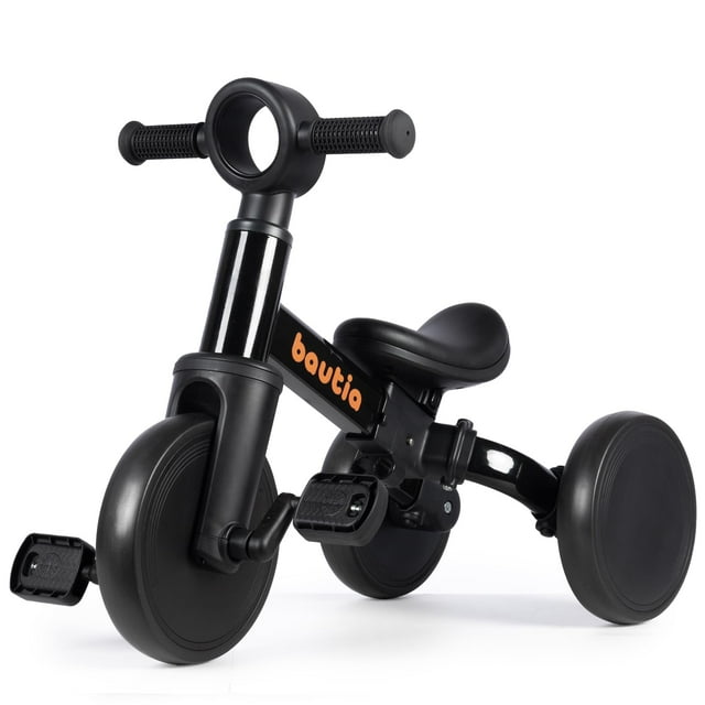 Tricycle BAUTIA para niños pequeños de 1 a 3 años, bicicleta de equilibrio para bebés 4 en 1