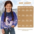 thumbnail image 7 of Garronmavis Black Baby Dragon Girls Long Sleeve T-Shirts 9-10 Lightweight Kids Basic Soft Long Sleeve Tees Top Warm Kids Fall Tops Crewneck Basic Tees Loose Fall Winter Clothes, 7 of 7